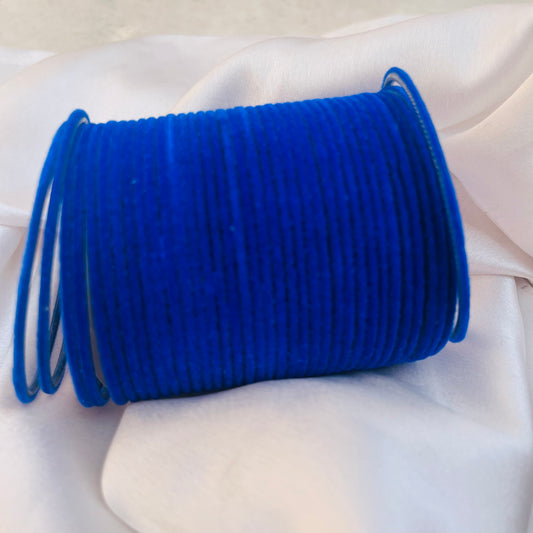 Blue Velvet Bangles