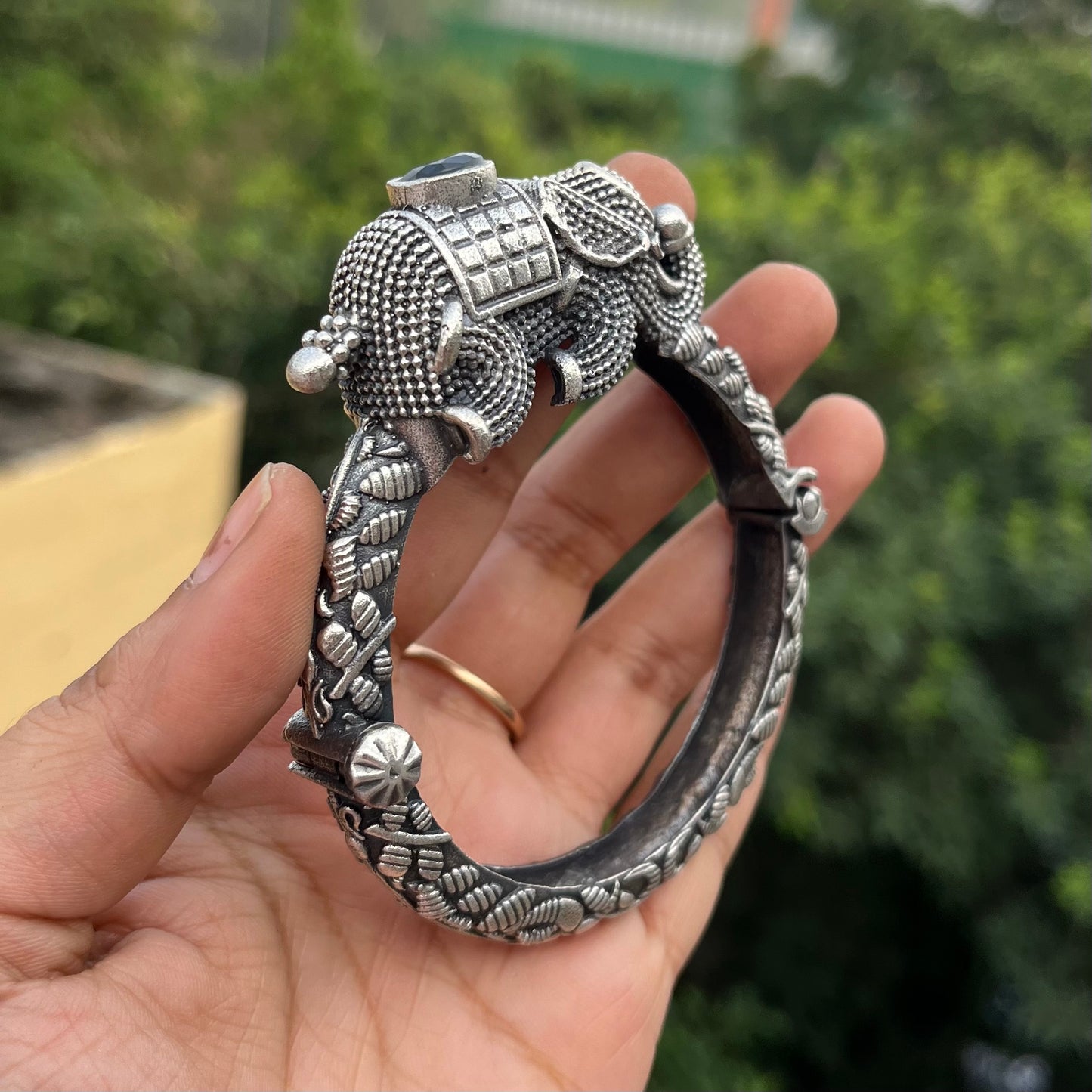 Elephant Brass Kada