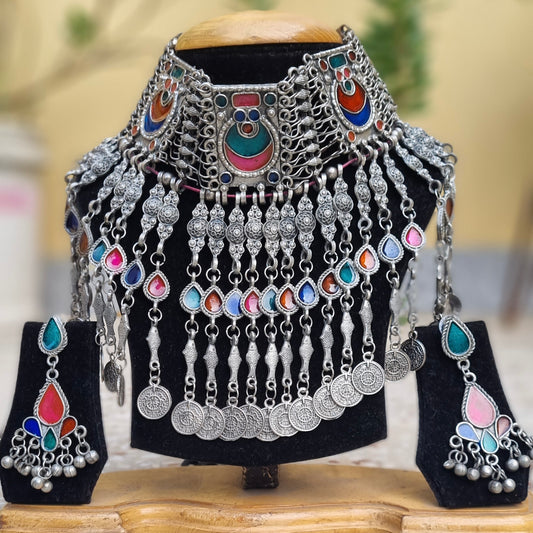 Afghani choker set