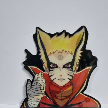 Naruto 3D holographic stickers