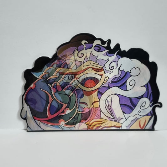 One piece 3D holographic stickers