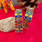 Shehnaz Afghani Glass kada - single