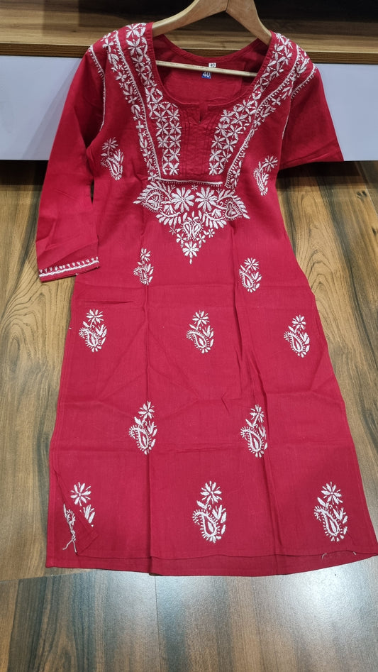 Chikankari kurti