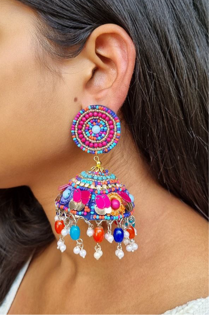 Arzoo Fabric Jhumka