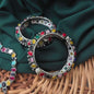Multi stone Brass Kada- Single price