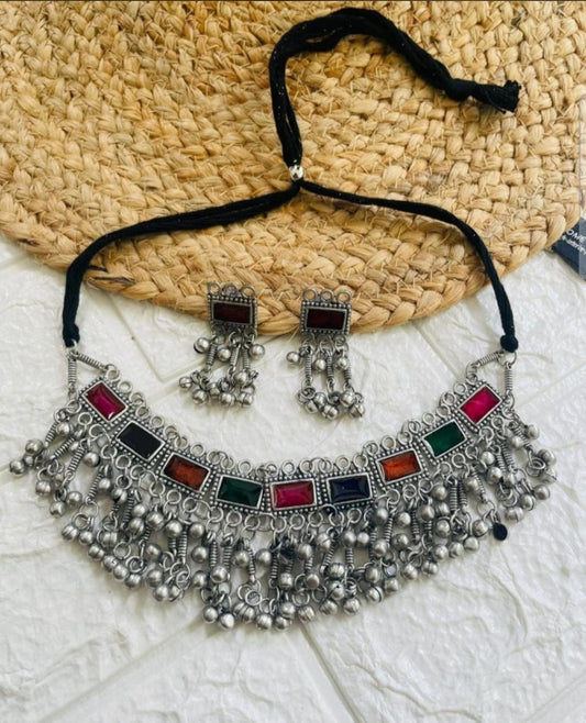 Rangeen Choker set