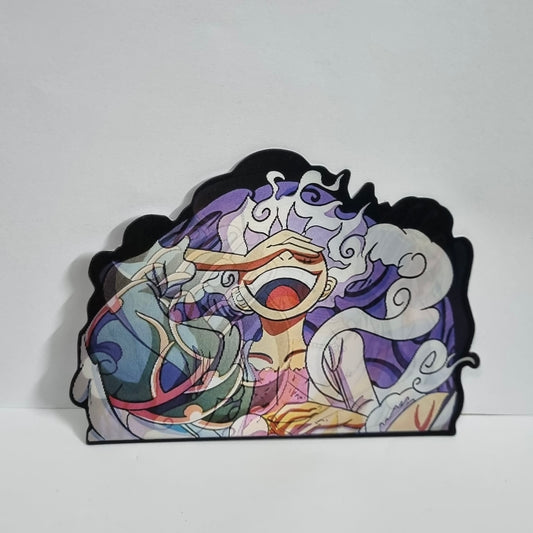 One piece 3D holographic stickers