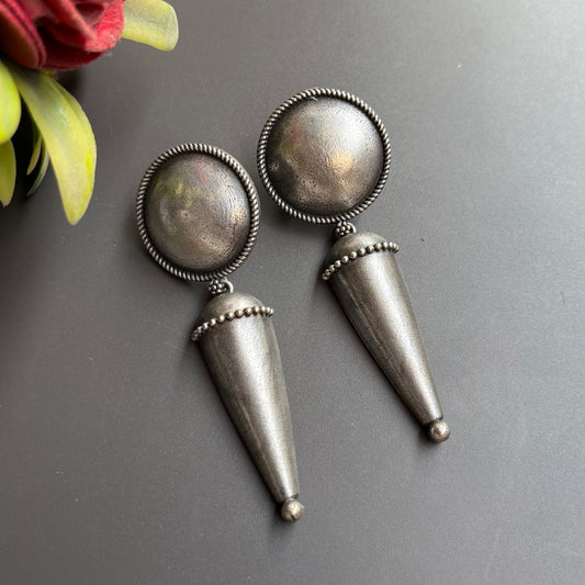 Sword Brass Earrings