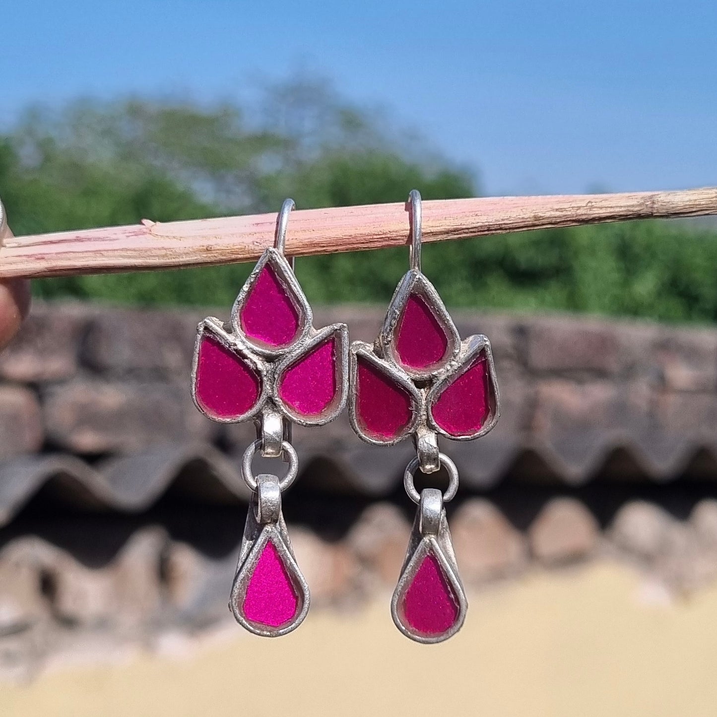 Small Glass earrings