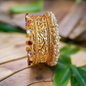 Statement Golden Brass Kada