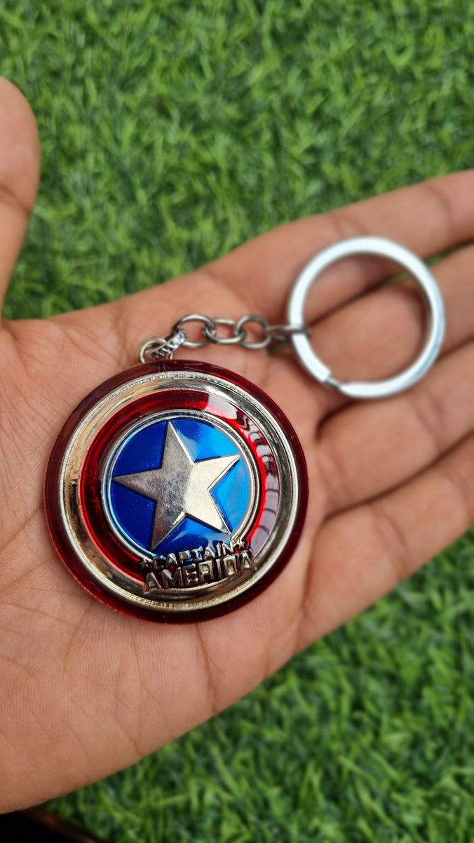 Captain America Shield keychain