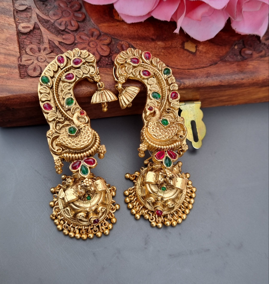 Golden Earcuff- Temple Jewellery
