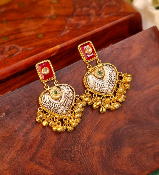 Golden Statement Earrings