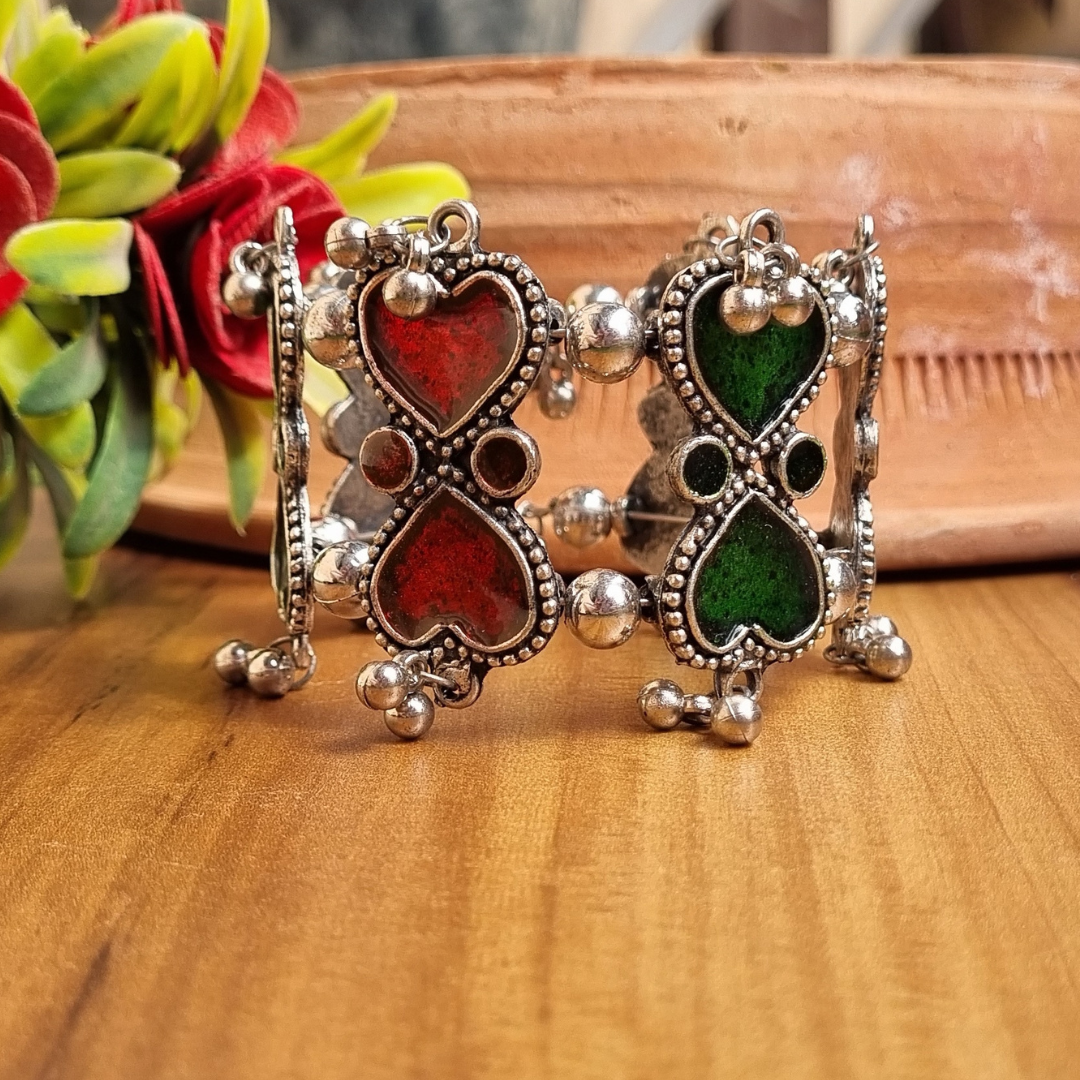 Heart Enamel bracelet