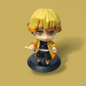 Demon slayer Zenitsu Desk figure