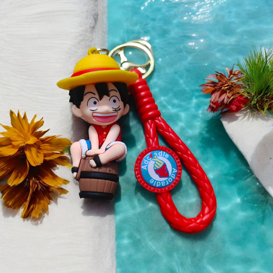 Luffy one piece mini character Keychain