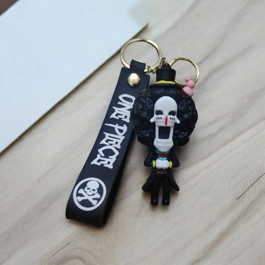 One-piece mini character Keychain