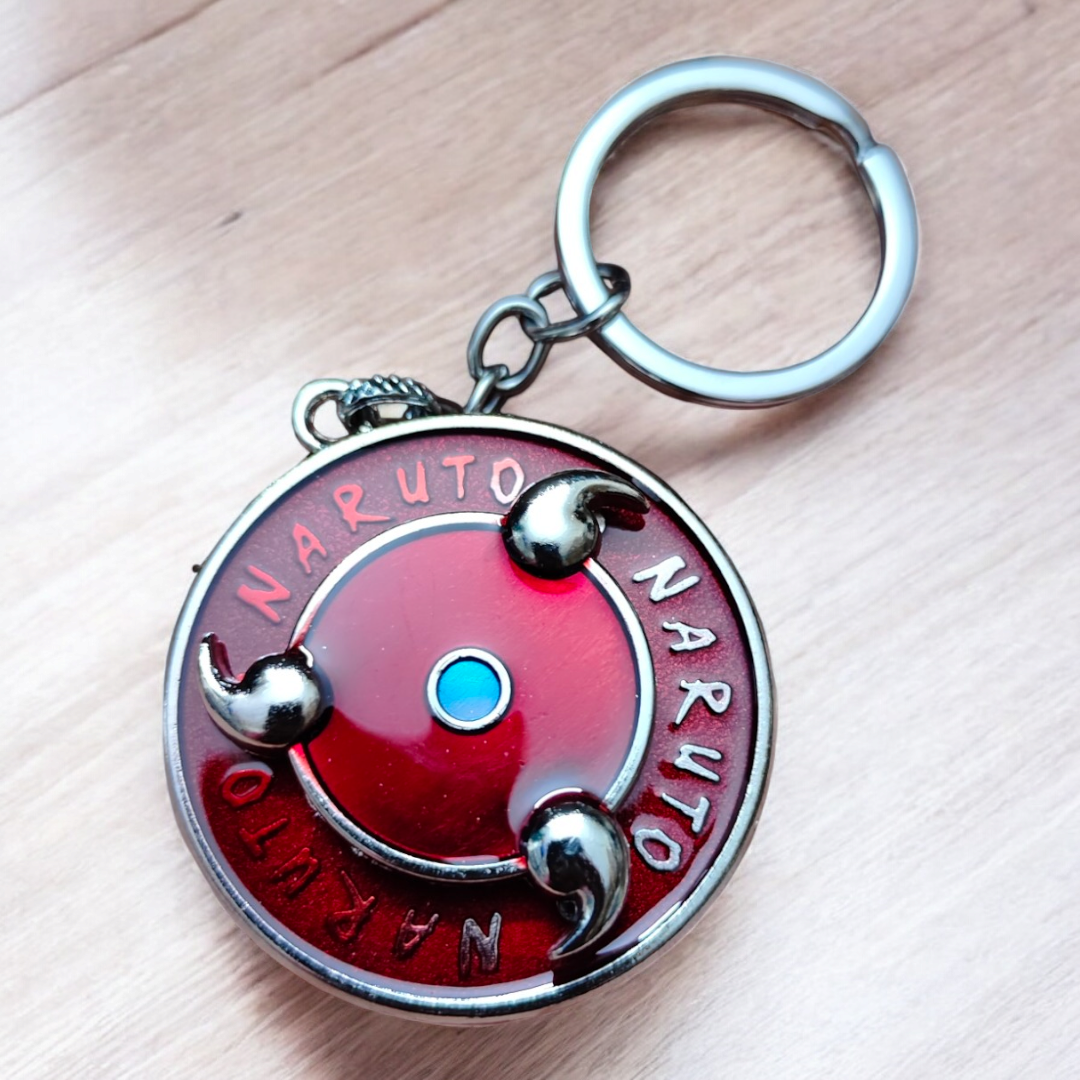 Naruto spinner keychain