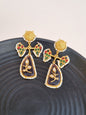 Golden Kashmiri Earrings