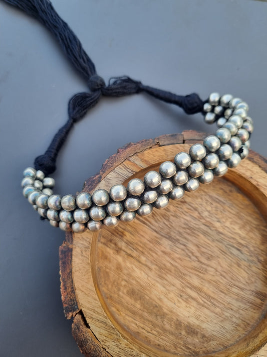 Dholki Choker- Brass