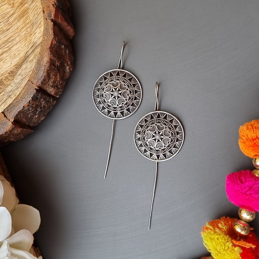 Needle Bugadi Brass Earcuffs