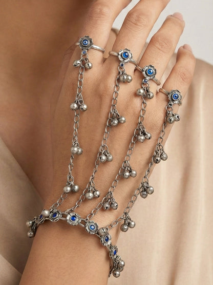 Silver Hathphool- Pair Price