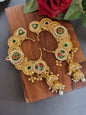 Golden Pachi Kundan Kaanphool/ Earcuffs