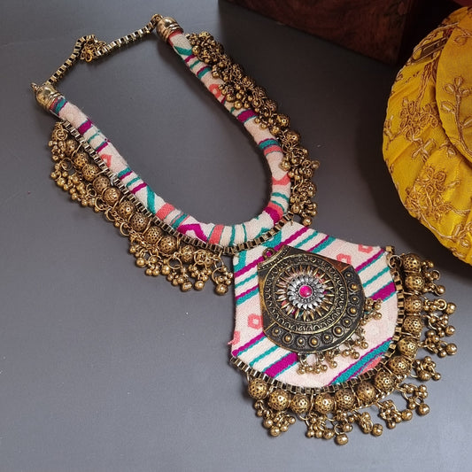 Fabric Necklace
