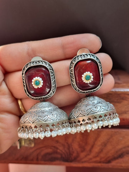 Dhurandhar Brass Jhumka