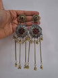 Dual tone Kashmiri Earrings