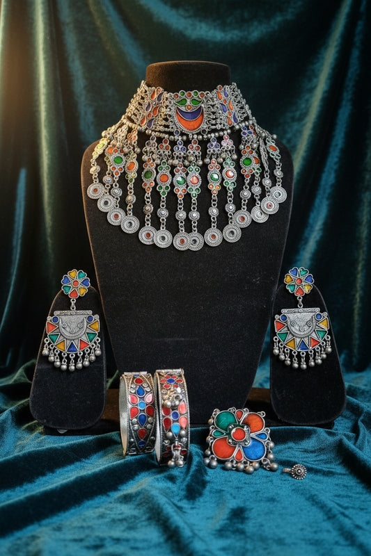 Navratri Jewellery Combo Set