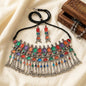 Multi Enamel Choker set - Oxidised