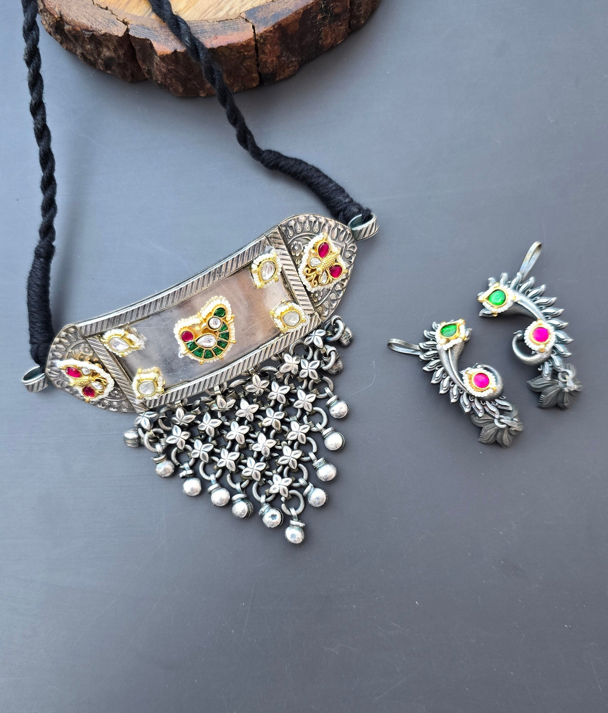 Pachi Kundan Hasli Choker Set