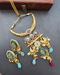 Nehal Pachi Kundan Golden Statement Hasli Set