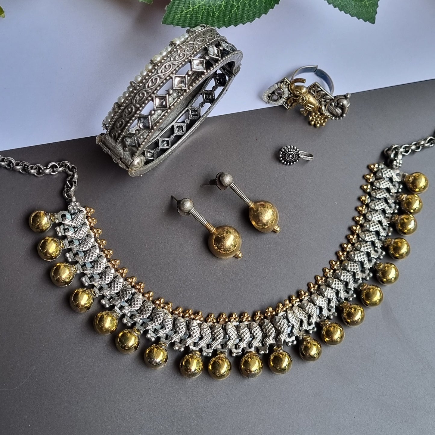 Navratri Jewellery Combo Set