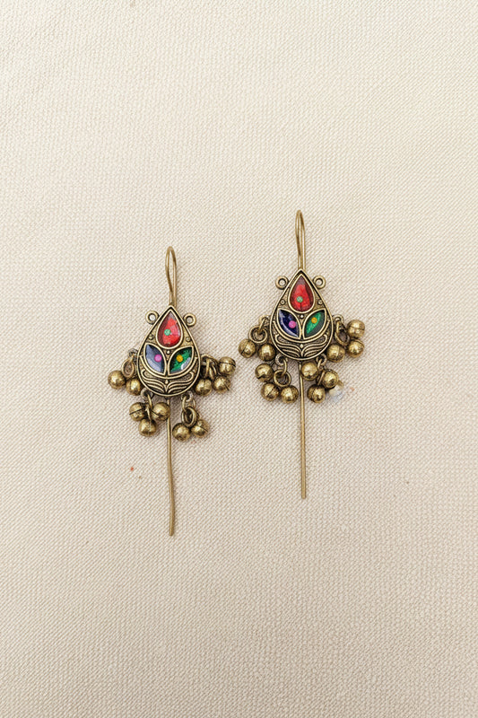 Golden Pin Bugadi Earcuffs