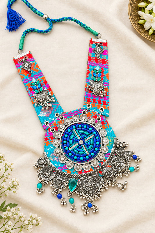 Sona Fabric Necklace