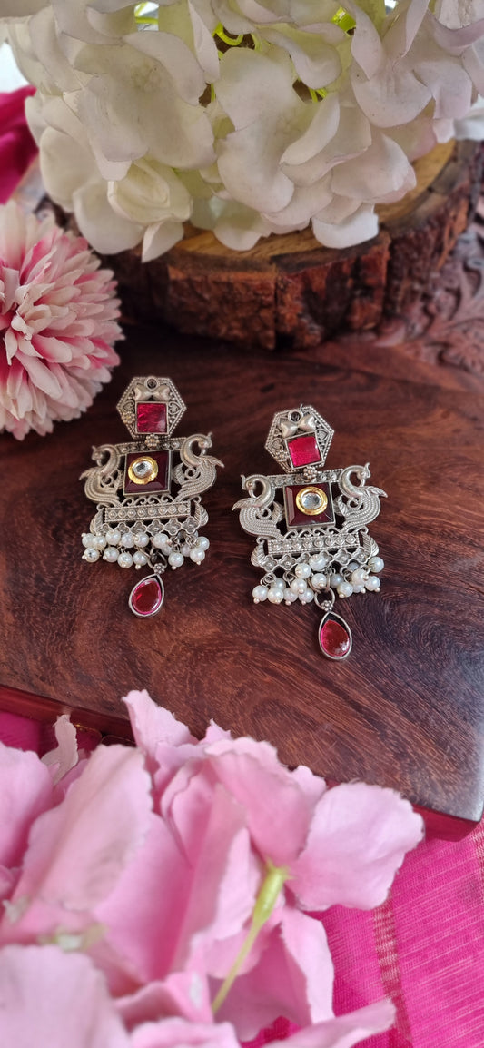 Brass Fusion Earrings