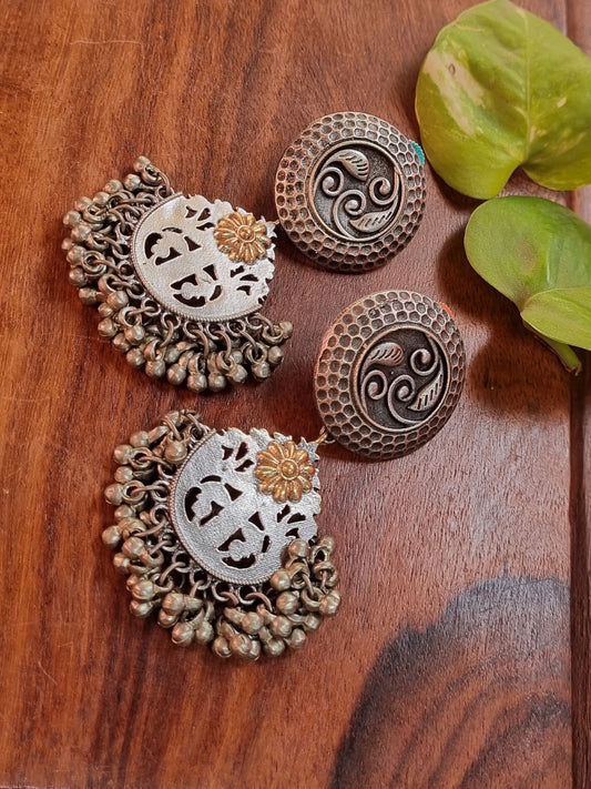 Haq Dual Tone earrings