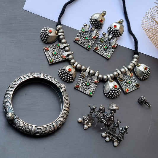 Navratri Jewellery Combo Set