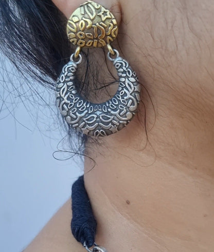 Jigna Dual Tone Hasli Set