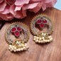 Dual Tone Earrings