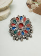Enamel Oxidised Ring