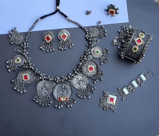 Navratri Jewellery Combo Set