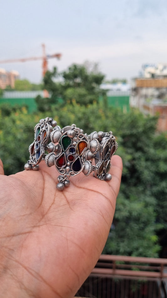 Enamel oxidised kada