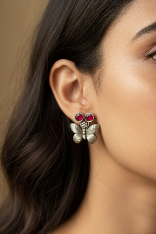 Titli Brass Earrings