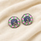 Amarpali Enamel Studs Earrings