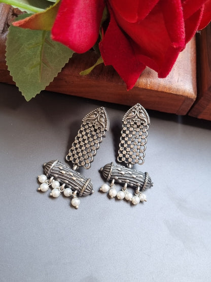 Tabeez Brass Earrings