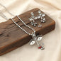 Durga Pendant Set with Nosepin