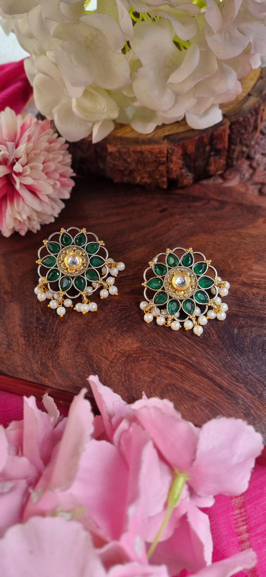 Brass fusion Earrings